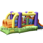 Castillo Hinchable Pista de Obstáculos 