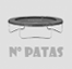 Número de Patas de la cama elástica